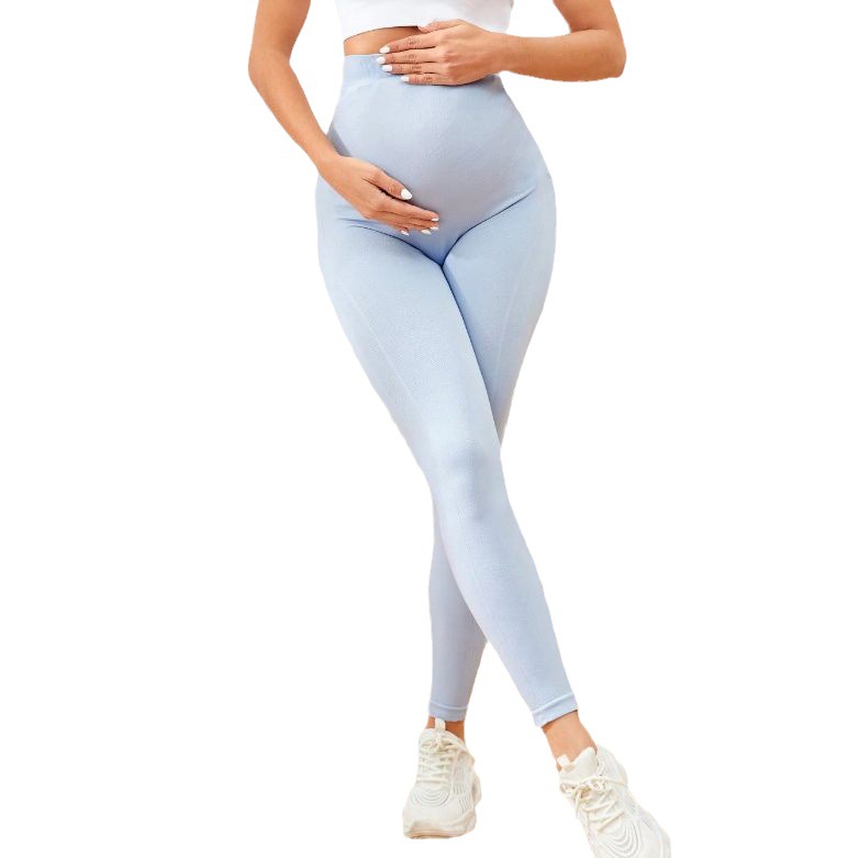 Pilates Yoga Pregnancy - Celana Hamil High-Waisted Penyangga Perut Musim