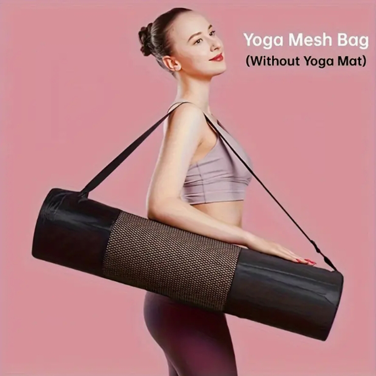 Pilates Yoga Fitness - 1 Tas Jaring Penyimpanan Matras Yoga