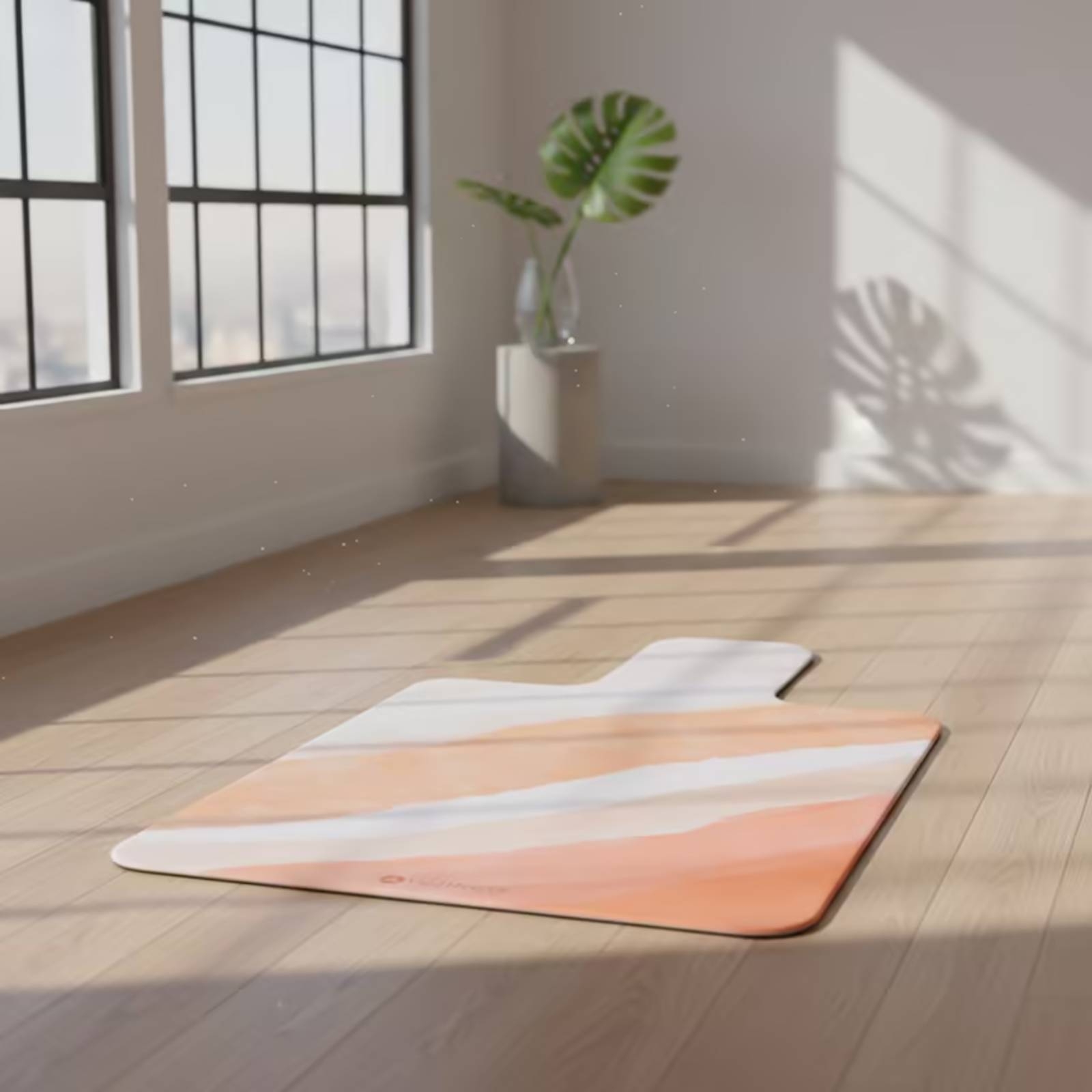 Pilates & Yoga Elastic Band - Matras Olahraga Suede Pilates Anti Selip