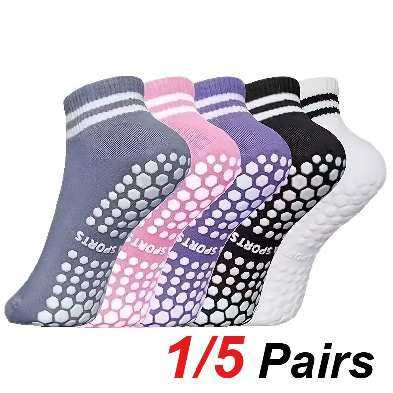 Pilates & Yoga Elastic Band - 1/5 Pasang Kaus Kaki Yoga Pilates