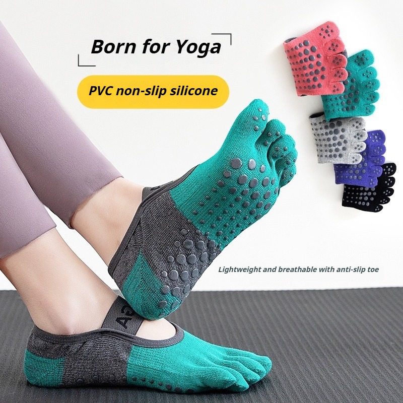 Pilates Yoga Fitness - Kaos Kaki Pilates Profesional Anti Selip