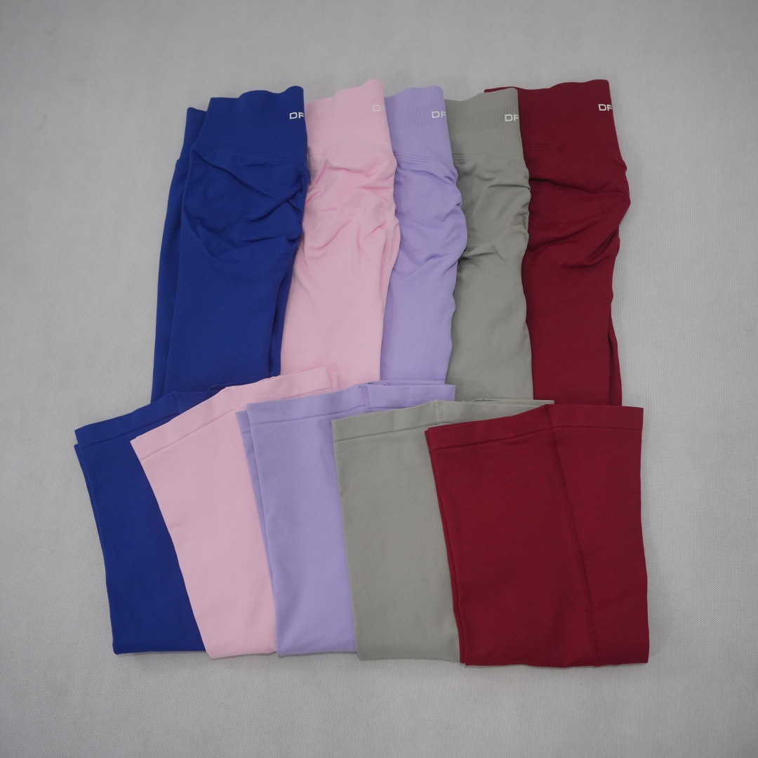 Pilates Yoga Logo - Legging Wanita DF-LOGO Tanpa Jahitan, Model