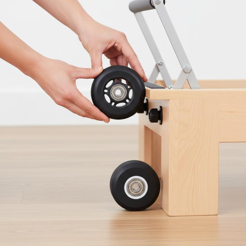 Pilates & Yoga Elastic Band - Roda Reformer Pilates, Roda Bantalan Rol