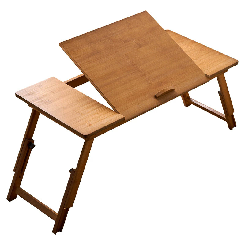 Inversion Table Fold - Meja Laptop Lipat Bambu Minimalis Dapat