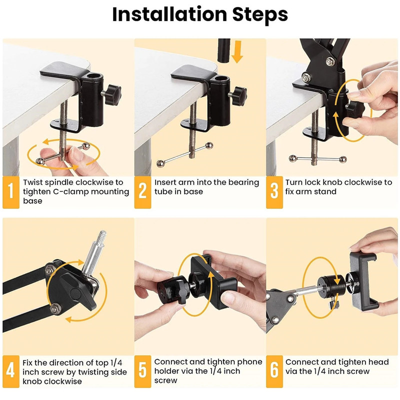 FGCLSY Tripod lengan fleksibel - Inversion Table Fold ulasan dan harga