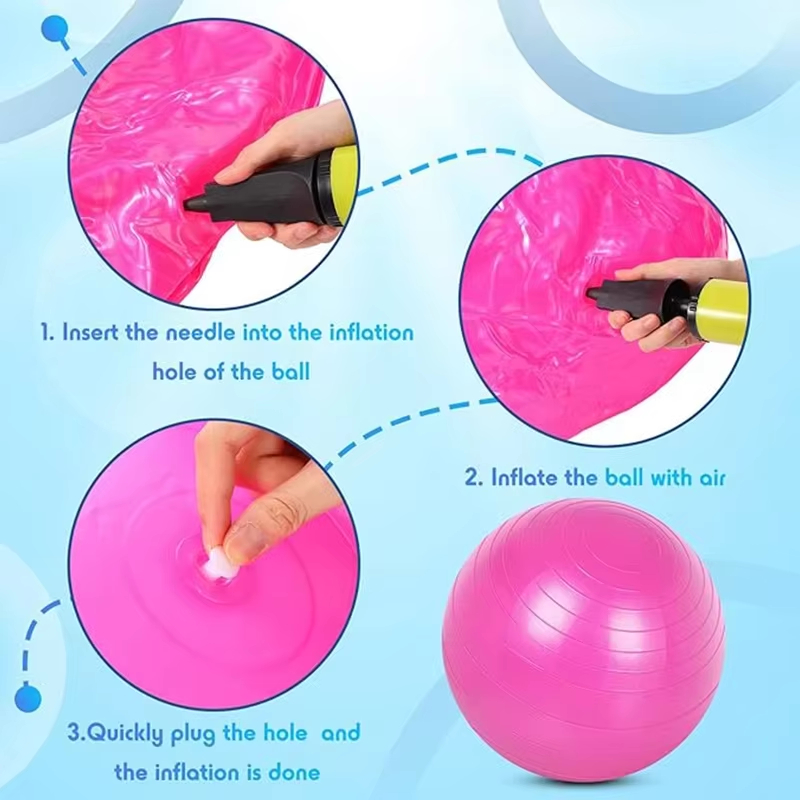 Bola Yoga Serbaguna 55-75cm de - Pilates Yoga Pregnancy ulasan dan harga
