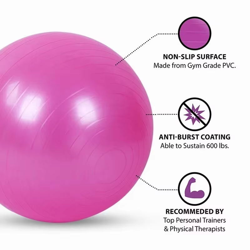 Bola Yoga Serbaguna 55-75cm de - Pilates Yoga Pregnancy ulasan dan harga
