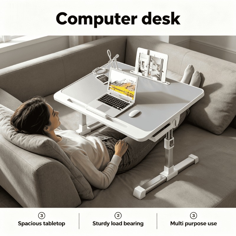 Meja Kantor Kamar Tidur Kompak - Inversion Table Fold ulasan dan harga